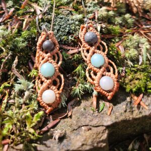 Boucles d'oreille Abondance Amazonite