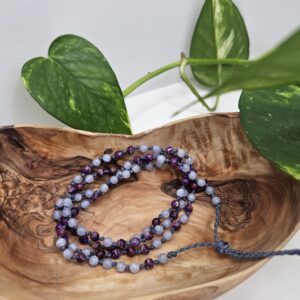 JapaMala Agate Bleue et Jaspe - Vérité