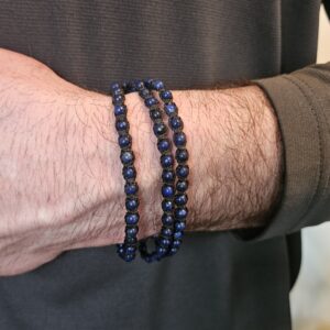 JapaMala tissé 4mm Lapis Lazuli